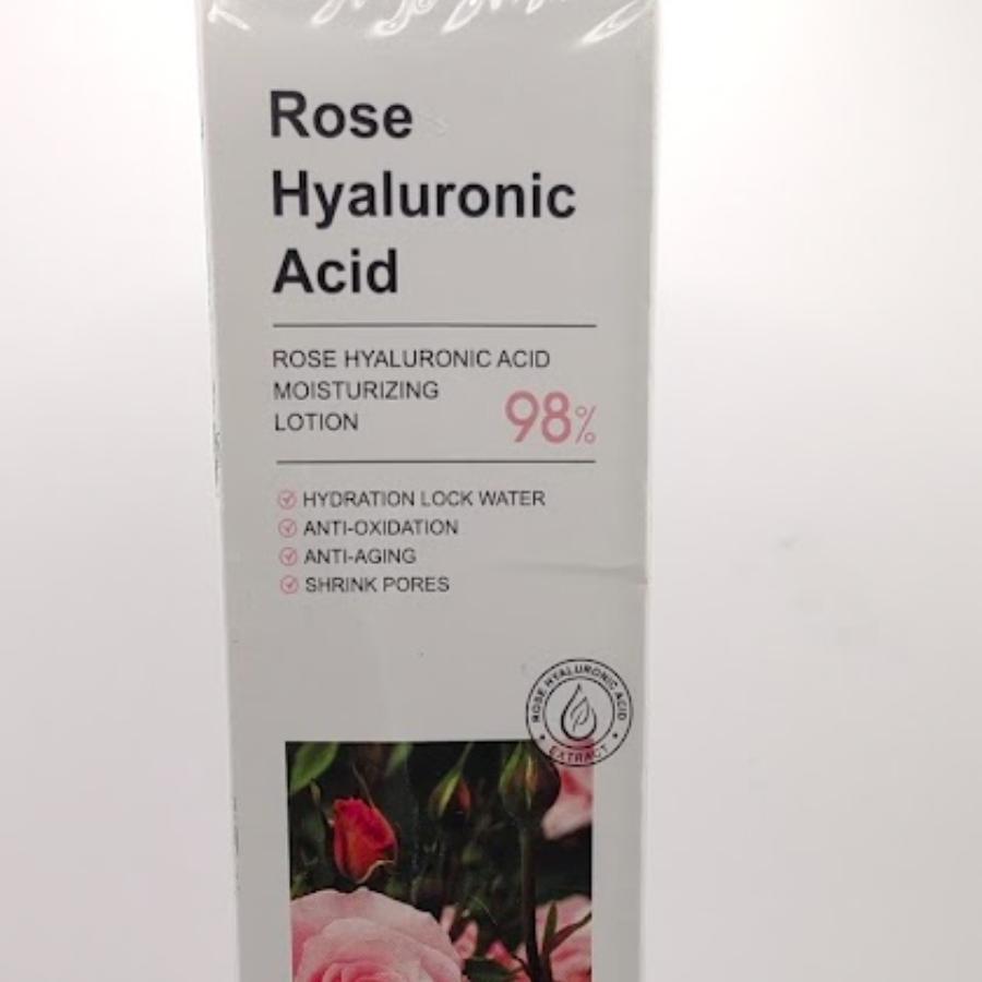 BIOAQUA Rose Hyaluronic Acid Moisturizing Lotion – Loción Hidratante con Rosa y Ácido Hialurónico